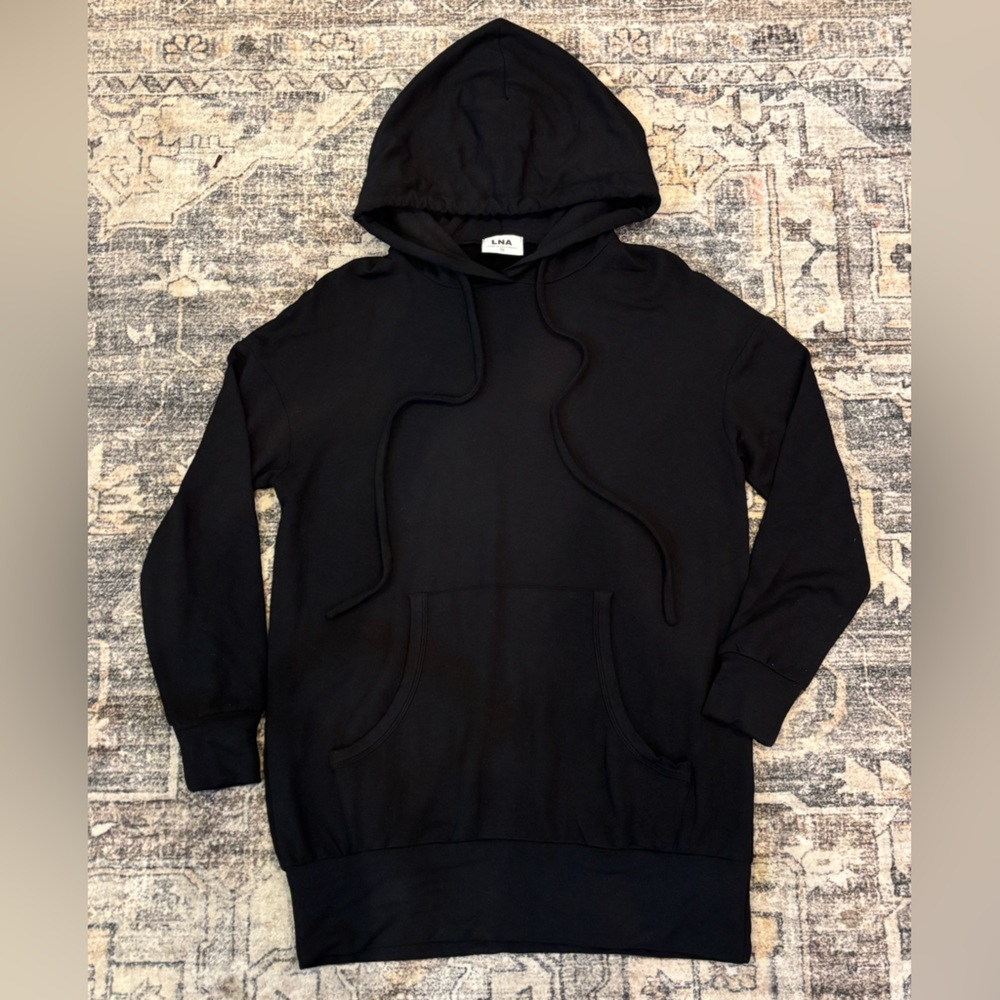 LNA Women’s Oversized Lightweight Hoodie‎ with Front Pocket Size XS
